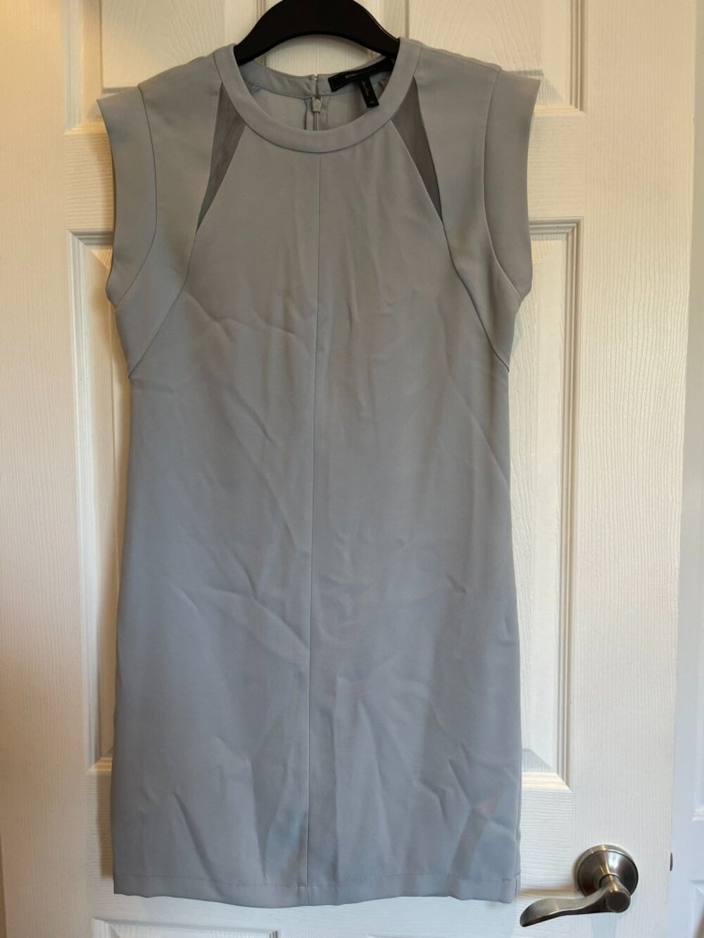 BCBGMaxAzria blue-grey top, size 02